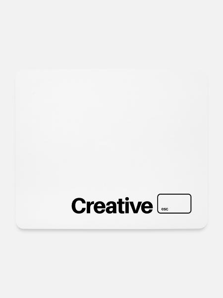 Creative Esc Lustig / Humor - Mousepad (Querformat) - Weiß