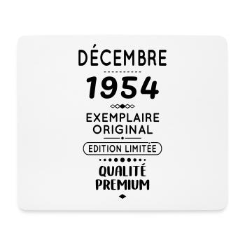 70 Years Anniversary - December 1954 Original - Mouse Pad (horizontal) - white - Front