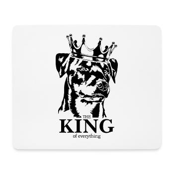 German Hunting Terrier King of everything Wilsigns - Mouse Pad (horizontal) - white - Front