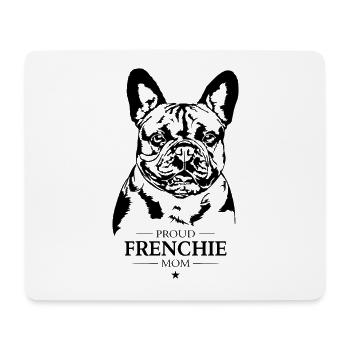 Frenchie Mom Dog Dog French Bulldog Wilsigns - Mouse Pad (horizontal) - white - Front
