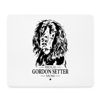 Gordon Setter Mom Dog Dog Hunting Dogs Wilsigns - Mouse Pad (horizontal) - white - Front
