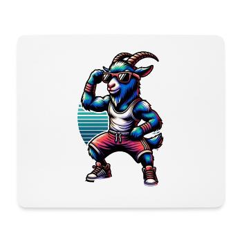 Goat Workout Fitness Training Gym - Mouse Pad (horizontal) - white - Front