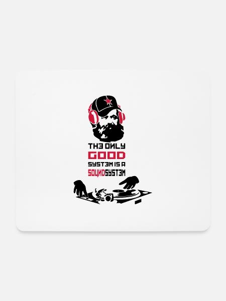 marx - Mousepad (Querformat) - Weiß