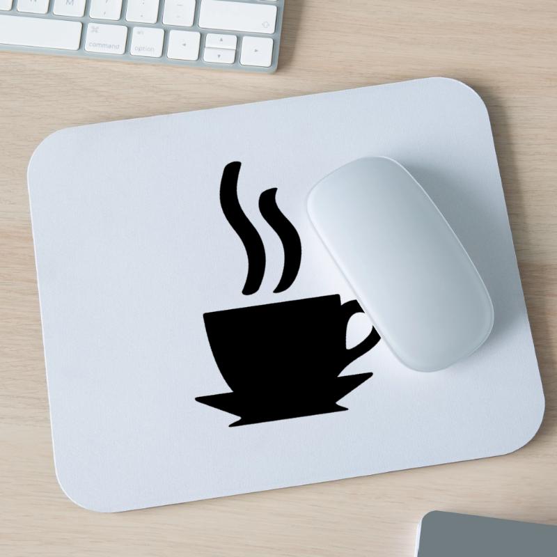 Kaffe oder Tee Mousepad (Querformat)