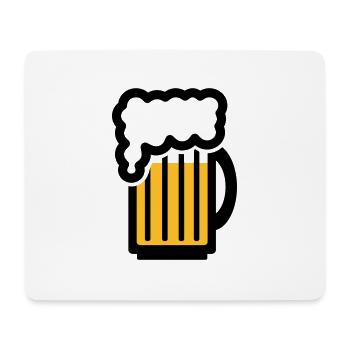 Obtention du diplôme de bière cadeau fête - Tapis de souris (format paysage) - blanc - Devant