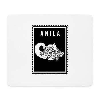 Anila - Wayang - Mousepad (Querformat) - Weiß - Vorne
