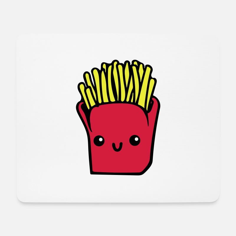 French fries - Mouse Pad (horizontal) - white