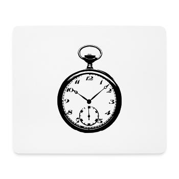 Pocket watch Pocketwatch - Mouse Pad (horizontal) - white - Front