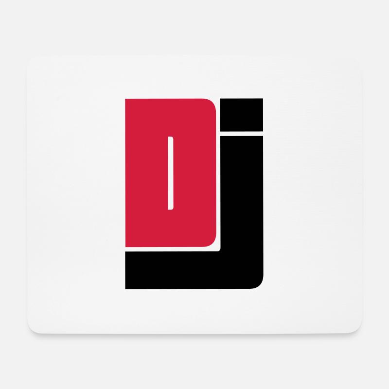 DJ - Mouse Pad (horizontal) - white