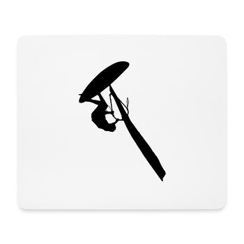 Windsurfer 2 (Vector) - Mousepad (Querformat) - Weiß - Vorne