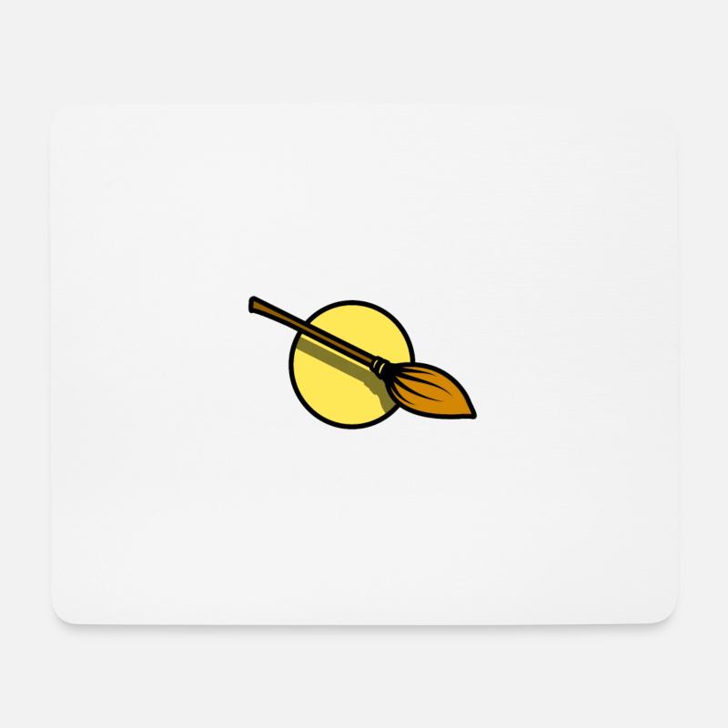 Quidditch Brom - Mousepad (Querformat) - Weiß