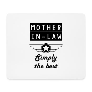 Mother in law / Schwiegermutter / Belle Mère - Mouse Pad (horizontal) - white - Front