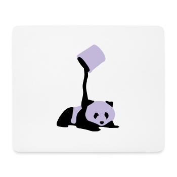 Baby Panda Art - Mouse Pad (horizontal) - white - Front