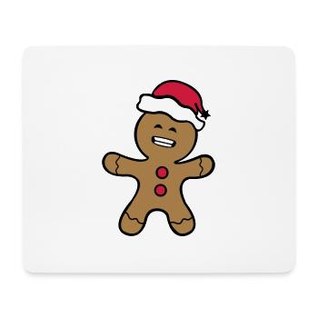 lebkuchenmann_02 - Mousepad (Querformat) - Weiß - Vorne