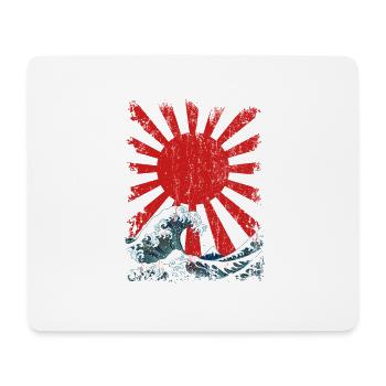 Great Wave Japan - Mouse Pad (horizontal) - white - Front