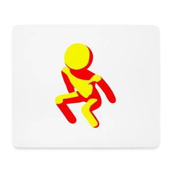For the Mechelen supporter - Mouse Pad (horizontal) - white - Front