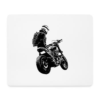 Motorcycle Lifestyle / Motorbike / Motorcycles biker - Mouse Pad (horizontal) - white - Front