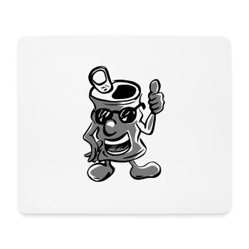 Dose Soda - Mousepad (Querformat) - Weiß - Vorne