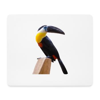 oiseaux long bec - Tapis de souris (format paysage) - blanc - Devant