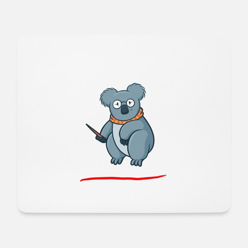 Gymnasium Grundschulabschluss - Mousepad (Querformat) - Weiß
