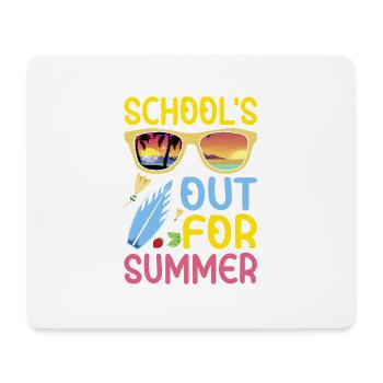 Schule Aus Für Den Sommer Hell coole shirts ch /at - Mousepad (Querformat) - Weiß - Vorne