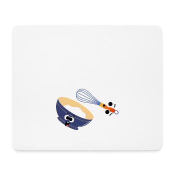 Lustige Stillberaterin Stillunterstützung - Mousepad (Querformat) - Weiß - Vorne