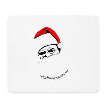 Christmas Hat Santa Claus Christmas Vector - Mouse Pad (horizontal) - white - Front