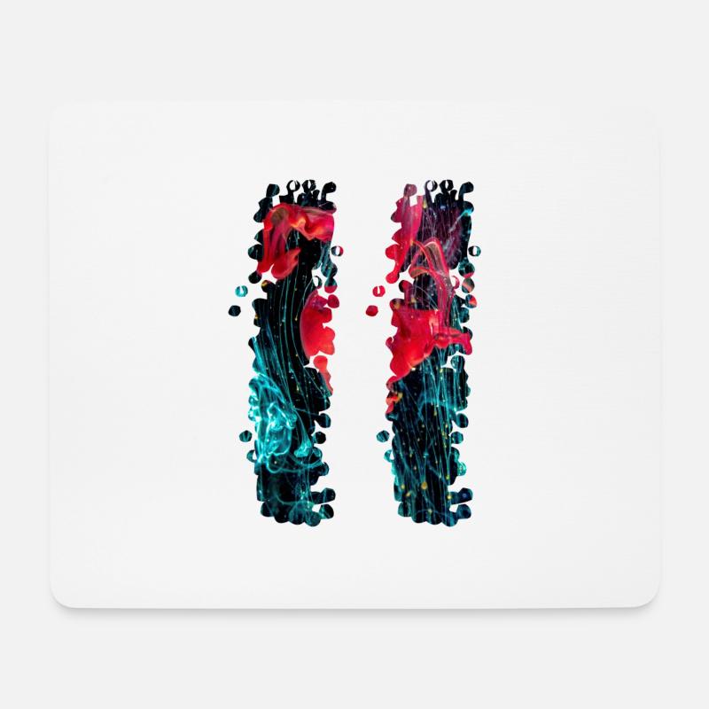 Retro Style - Mouse Pad (horizontal) - white