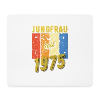 Jungfrau 1975 Sternzeichen Geburtstag - Mousepad (Querformat) - Weiß - Vorne