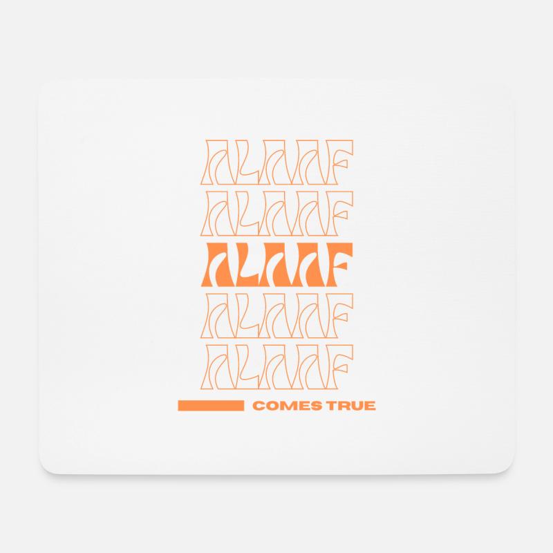 Alaaf comes true - Mousepad (Querformat) - Weiß