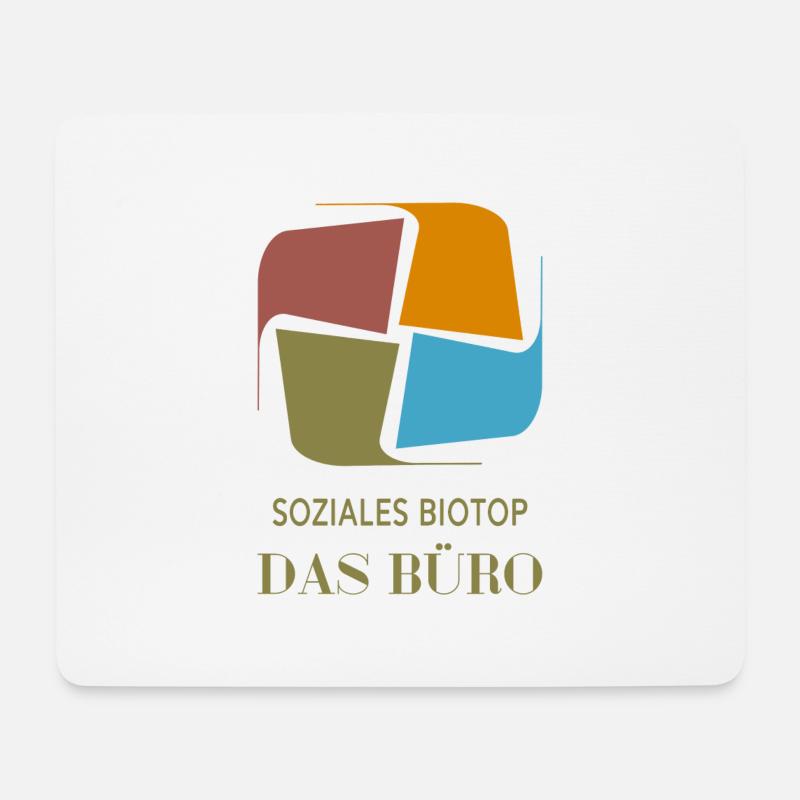 Büro Arbeit Humor Geschenk Lustige Sprüche - Mousepad (Querformat) - Weiß