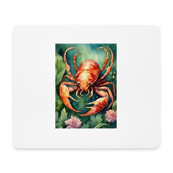 Sternzeichen Skorpion - Mousepad (Querformat) - Weiß - Vorne