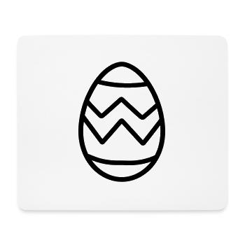 Egg - Mouse Pad (horizontal) - white - Front