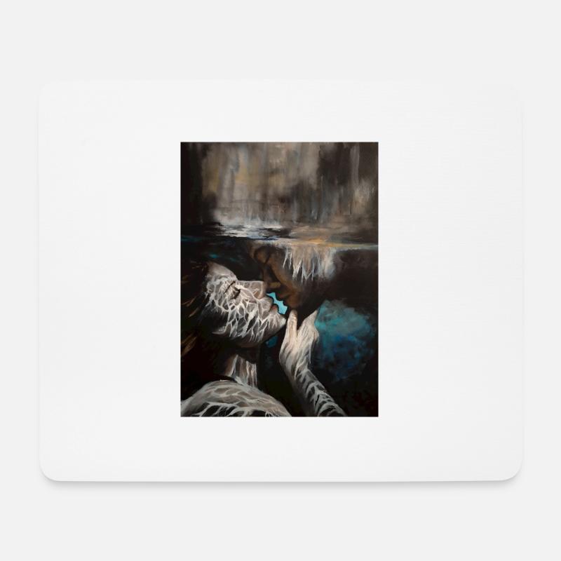 Verführung - Mousepad (Querformat) - Weiß