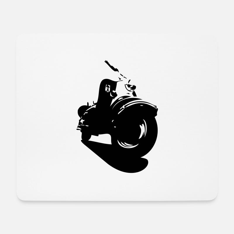 IWL Berlin Roller, Oldtimer - Mousepad (Querformat) - Weiß
