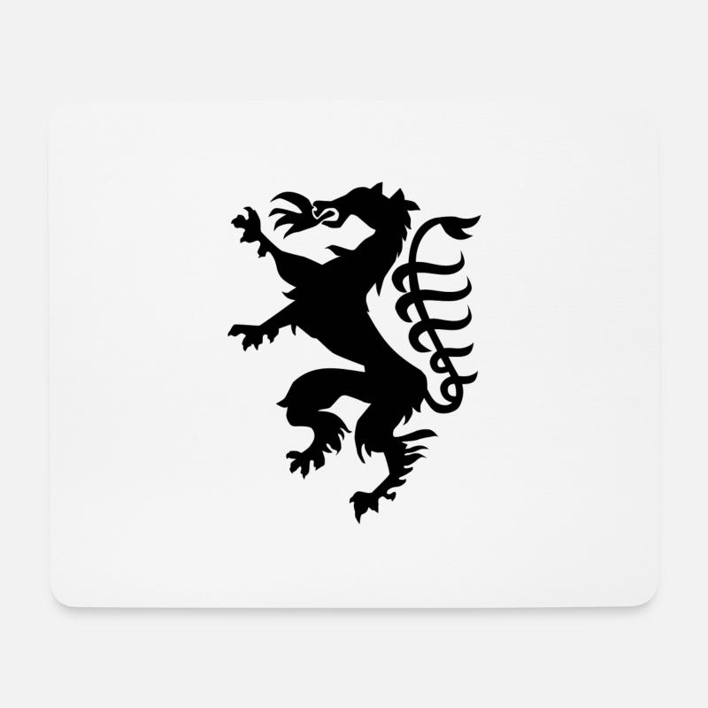 Steiermark Wappen - Mousepad (Querformat) - Weiß