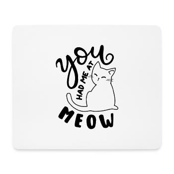 Katzen - Mousepad (Querformat) - Weiß - Vorne