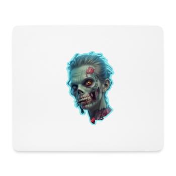 Zombie Woman Halloween - Mouse Pad (horizontal) - white - Front