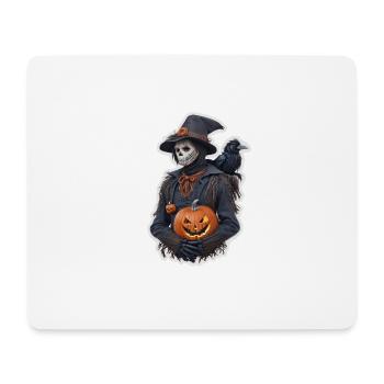 Vogelscheuche Halloween - Mousepad (Querformat) - Weiß - Vorne
