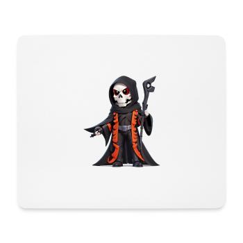 Skelett Halloween - Mousepad (Querformat) - Weiß - Vorne