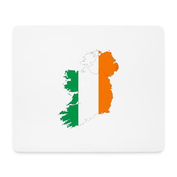 Irlande - Tapis de souris (format paysage) - blanc - Devant