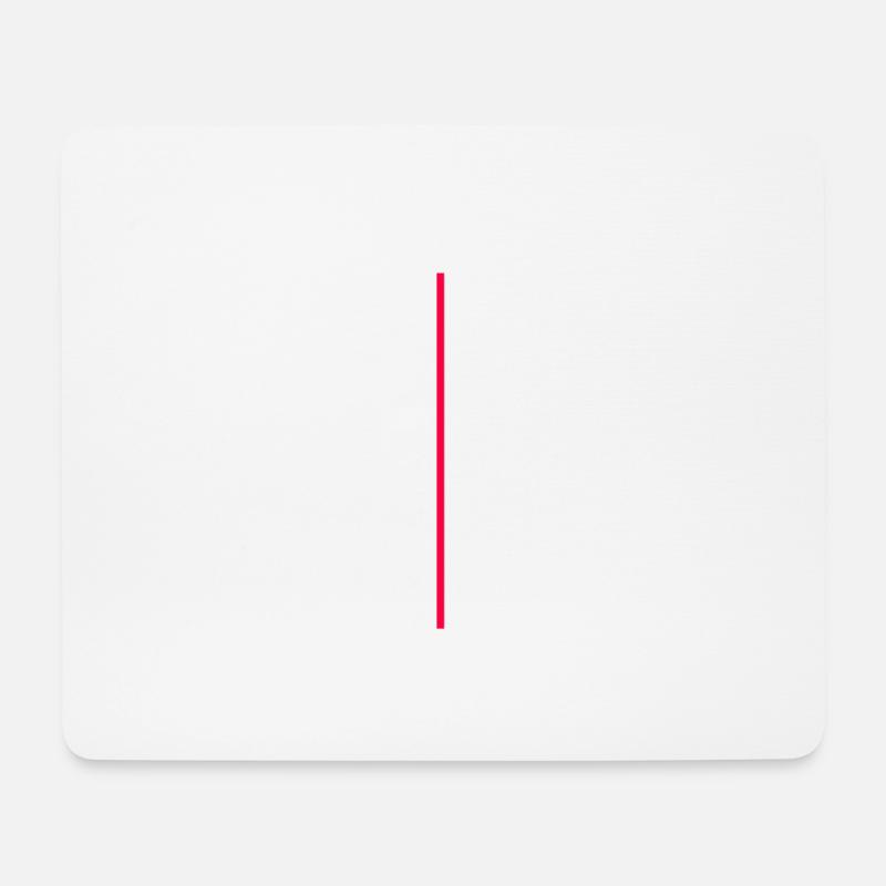 The red line - Mouse Pad (horizontal) - white