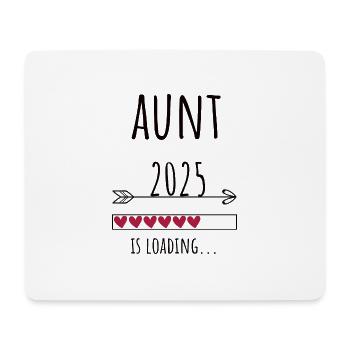 Schwangerschaft Tante Babyglück Geschenk - Mousepad (Querformat) - Weiß - Vorne