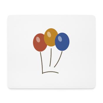 Balloon bouquet - Mouse Pad (horizontal) - white - Front