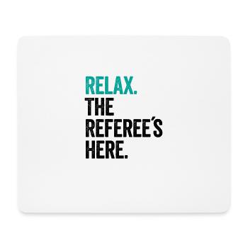 Arbitre Dictons Shiri Jersey Cadeau - Tapis de souris (format paysage) - blanc - Devant
