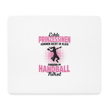 Handballerin Handballspielerin Geschenk Handball - Mousepad (Querformat) - Weiß - Vorne