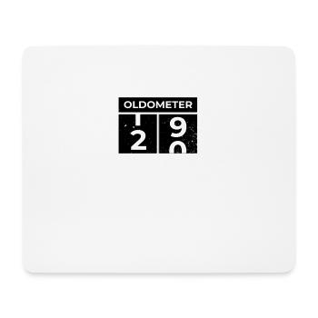 Oldometer 20th Birthday Funny Slogan Turning 20 - Mouse Pad (horizontal) - white - Front