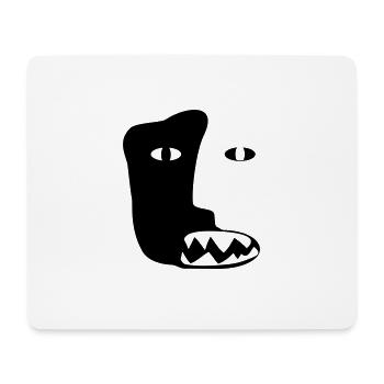 doubleface head heads double head devil phantom # - Mouse Pad (horizontal) - white - Front