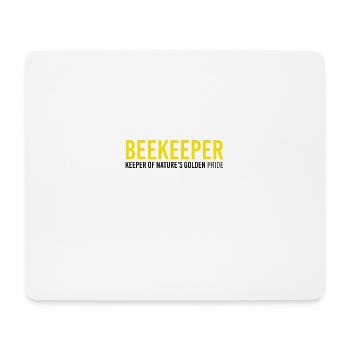 Lustig Imker, Imker Geschenk, Bienen Liebe, Funny - Mousepad (Querformat) - Weiß - Vorne