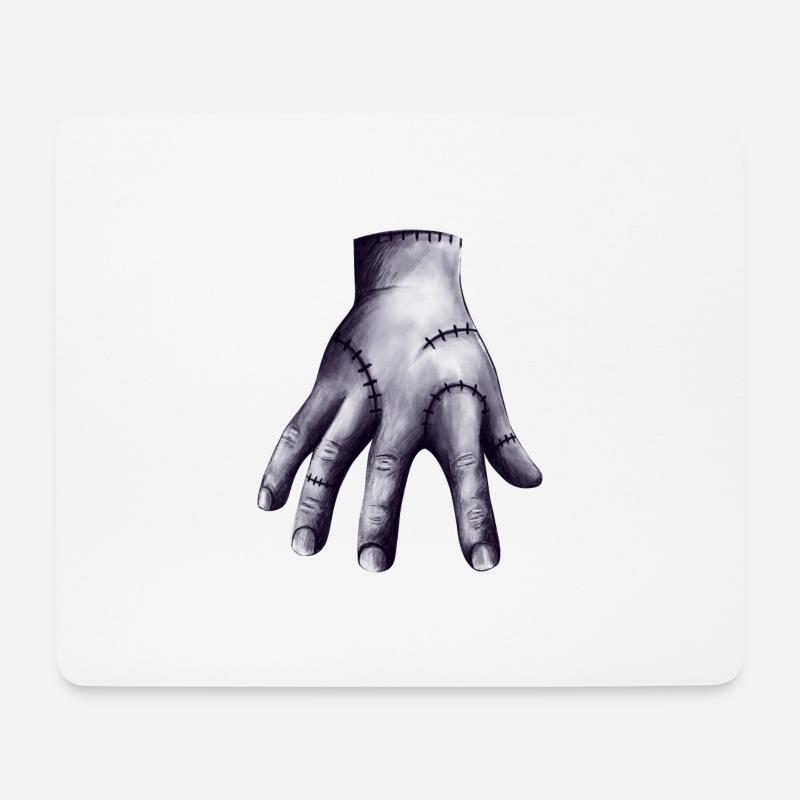 Zombie Hand - Mouse Pad (horizontal) - white